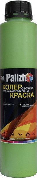 Изображение товара Колеровочная краска Palizh Интерьер/фасад (750мл, салатовый)