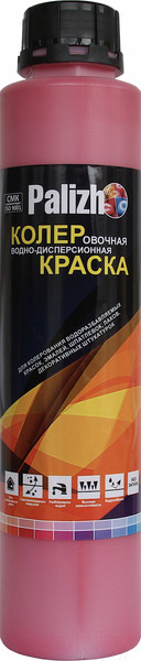 Изображение товара Колеровочная краска Palizh Интерьер (750мл, малиновый)
