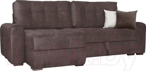Изображение товара Диван угловой Асмана Камертон-2 правый 1.3x0.8 (саванна корица)