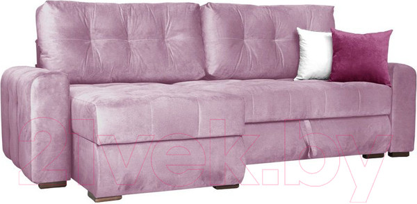 Изображение товара Диван угловой Асмана Камертон-2 правый 1.3x0.8 (банни 6)
