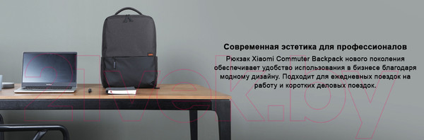 Изображение товара Рюкзак Xiaomi Commuter / XDLGX-04 (темно-серый)