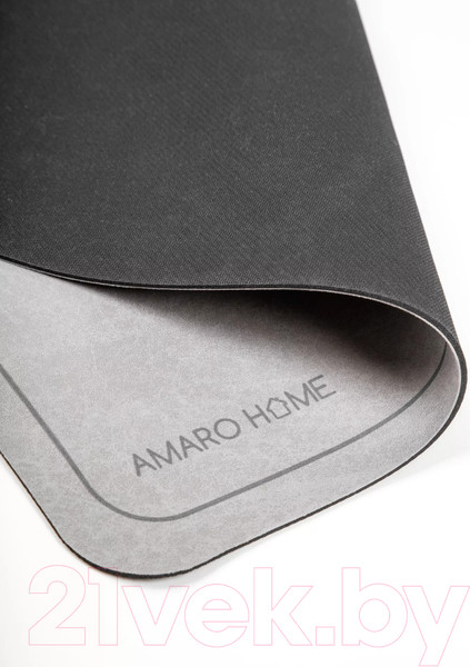 Изображение товара Коврик для ванной Amaro Home С абсорбирующим эффектом / AH-AFM-S/GR (серый)