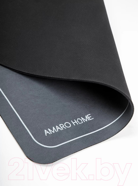Изображение товара Коврик для ванной Amaro Home С абсорбирующим эффектом / AH-AFM-S/WA (мокрый асфальт)