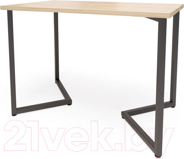 Изображение товара Обеденный стол Millwood Лондон Л18 160x80 (дуб золотой Craft/металл черный)