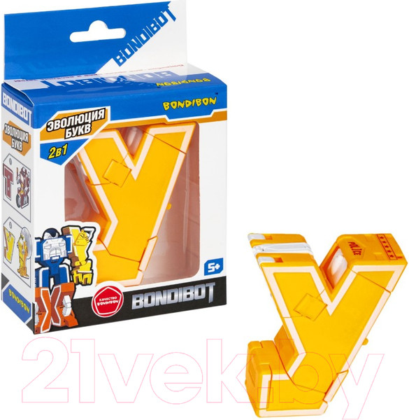 Изображение товара Робот-трансформер Bondibon Буква У / ВВ5500