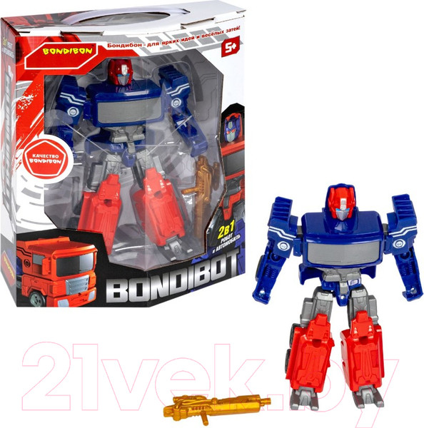 Изображение товара Робот-трансформер Bondibon Грузовой тягач / ВВ5603