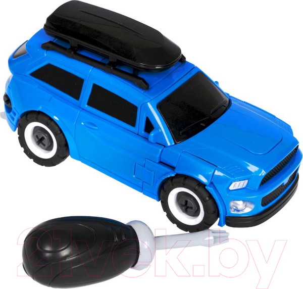 Изображение товара Робот-трансформер Bondibon Джип с багажником / ВВ5609 (синий)