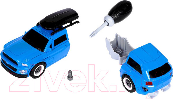 Изображение товара Робот-трансформер Bondibon Джип с багажником / ВВ5609 (синий)