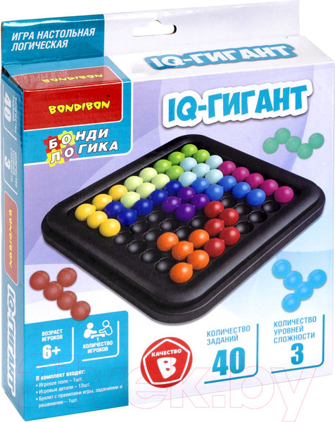 Изображение товара Игра-головоломка Bondibon IQ-гигант / ВВ5562