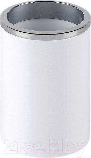 Изображение товара Стакан для зубной щетки и пасты Primanova Lenox M-E33-01 (белый)