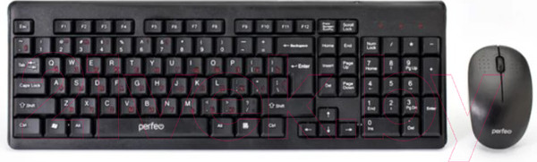 Изображение товара Комплект клавиатура и мышь Perfeo Team / PF_A4785