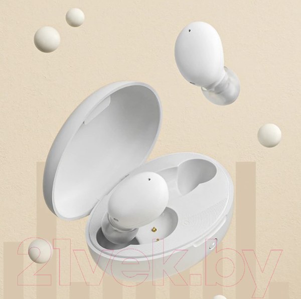Изображение товара Беспроводные наушники QCY T16 (белый)
