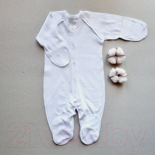 Изображение товара Комбинезон для малышей Sofi 3009-Б (р.62, белый)