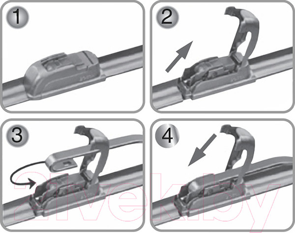 Изображение товара Щетка стеклоочистителя AVS Optimal Line / A07202S