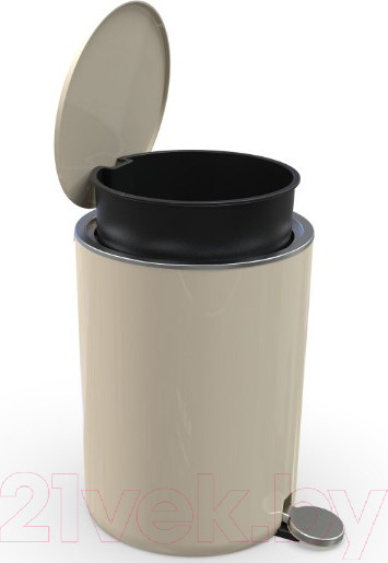 Изображение товара Мусорное ведро Primanova Lenox M-E66-09 (бежевый)