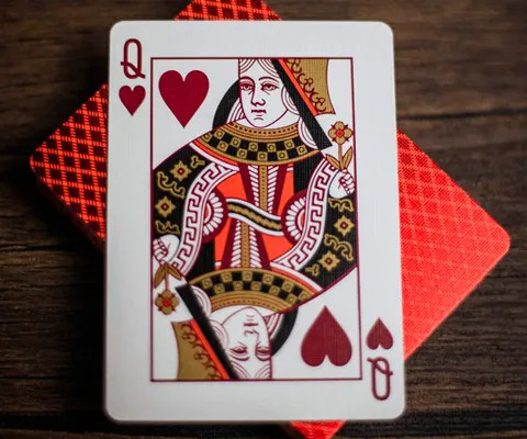 Изображение товара Игральные карты Bee Metalluxe Red / 10022593