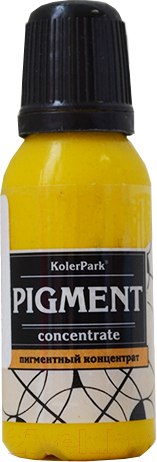 Изображение товара Колеровочный пигмент KolerPark Универсальный концентрат (20мл, желтый канареечный)