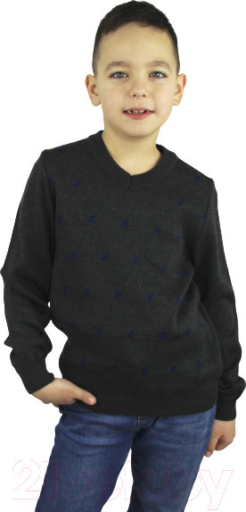 Изображение товара Джемпер детский Polesie 1С1107-Д43 (р.122,128-64, серый меланж)