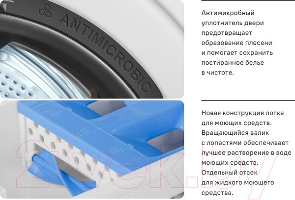 Изображение товара Стиральная машина Maunfeld MFWM148WH03