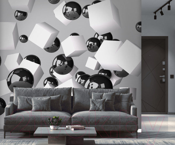 Изображение товара Фотообои листовые Vimala Кубики (270x300)