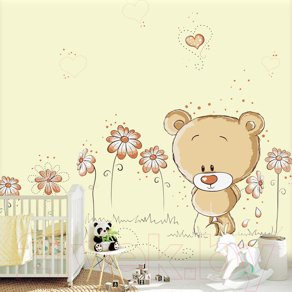 Изображение товара Фотообои листовые Vimala Медвежонок (270x300)