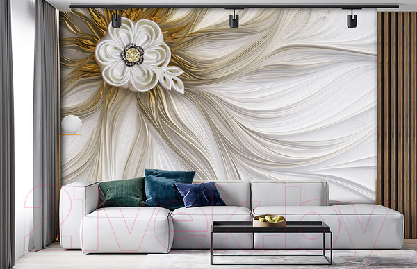 Изображение товара Фотообои листовые Vimala 3D Лепестки (270x400)