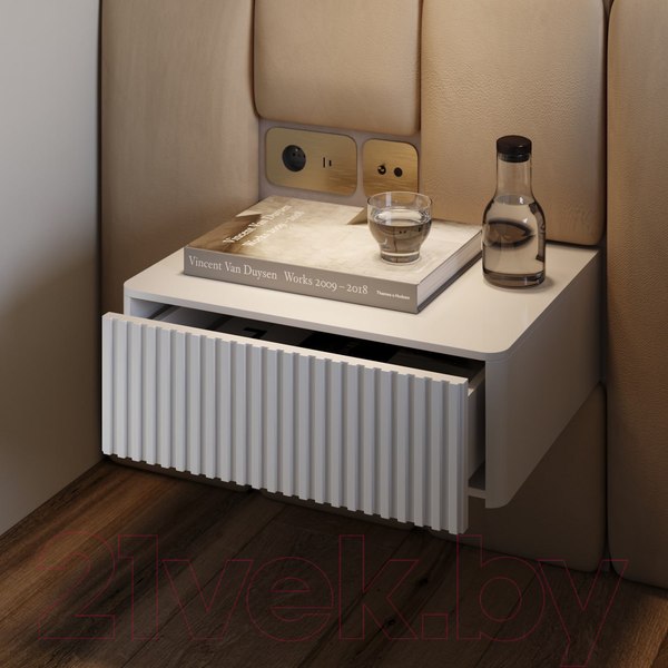 Изображение товара Прикроватная тумба Shtabe Gross 6000 (RAL 9003-RAL 9003)