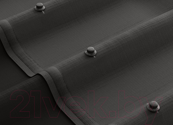 Изображение товара Лист кровельный Onduline P7EA8RU Черепица x5 SR-150 3D (1950x950, серый графит)