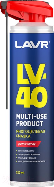 Изображение товара Смазка техническая Lavr LV-40 / Ln1453 (520мл)