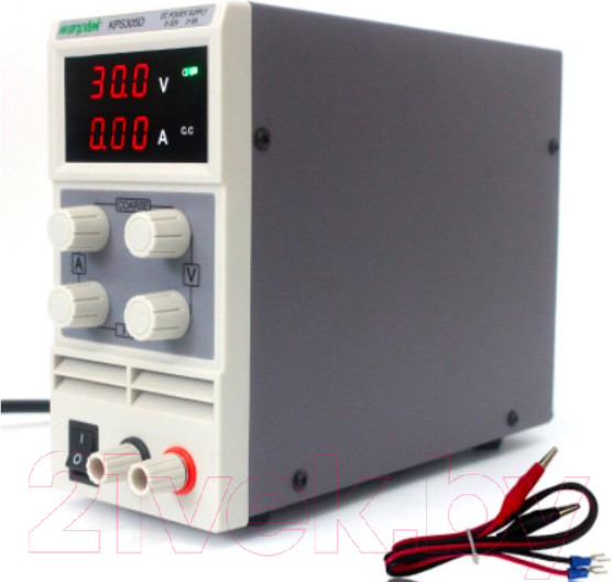 Изображение товара Лабораторный блок питания Wanptek KPS3010D для подключения и тестирования устройств