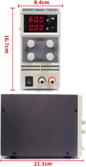 Изображение товара Лабораторный блок питания Wanptek KPS3010D для подключения и тестирования устройств