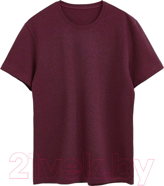Изображение товара Футболка Alfa Man 6603 (р.170,176-96, бордо меланж)