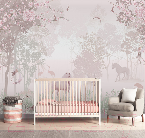 Изображение товара Фотообои листовые Vimala Волшебный лес (270x400)