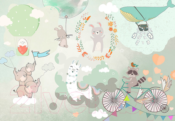 Изображение товара Фотообои листовые Vimala Детские (270x400)