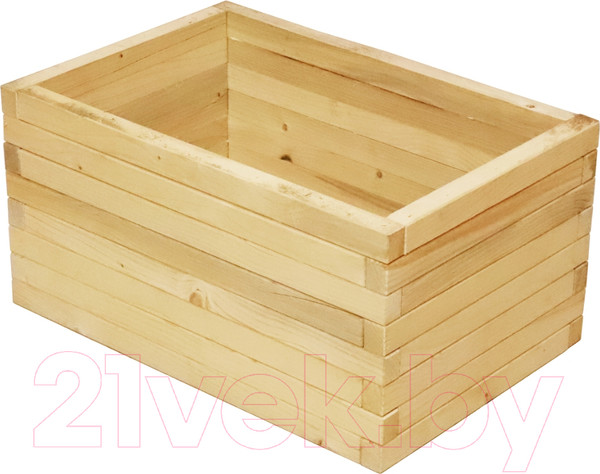 Изображение товара Грядка модульная КомфортПром Натуральная H35x45x65см