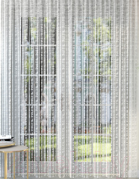 Изображение товара Штора Лента К137Г (255x235, белый)