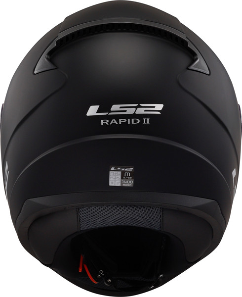Изображение товара Мотошлем LS2 FF353 Rapid Solid (2XL, черный матовый)