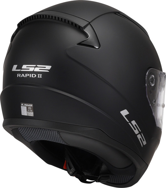 Изображение товара Мотошлем LS2 FF353 Rapid Solid (2XL, черный матовый)
