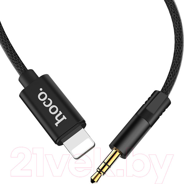 Изображение товара Кабель Hoco UPA13 Lightning (1м, черный)
