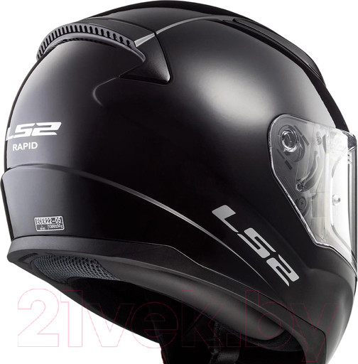 Изображение товара Мотошлем LS2 FF353 Rapid Solid (2XL, черный)