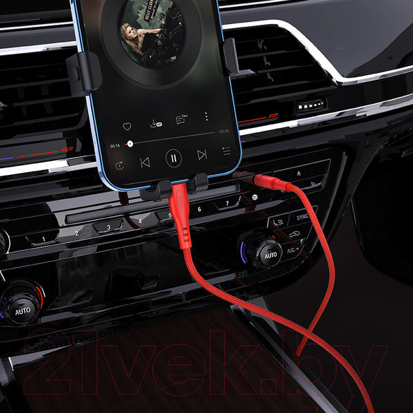 Изображение товара Кабель Hoco UPA18 Lightning (1м, красный)