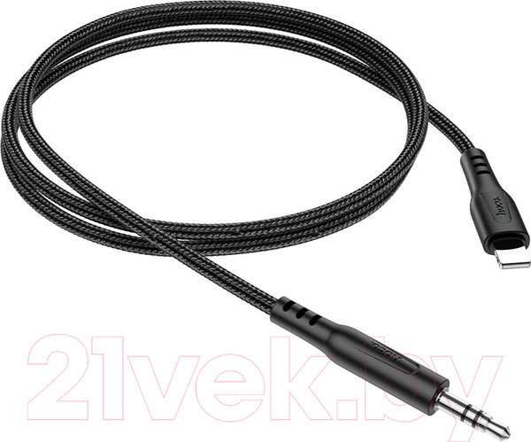 Изображение товара Кабель Hoco UPA18 Lightning (1м, черный)