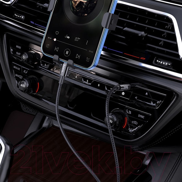 Изображение товара Кабель Hoco UPA19 Lightning (1м, черный)