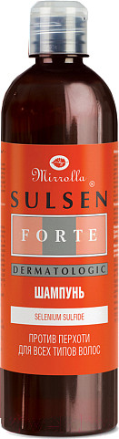 Изображение товара Шампунь для волос Mirrolla Сульсен Форте (500мл)