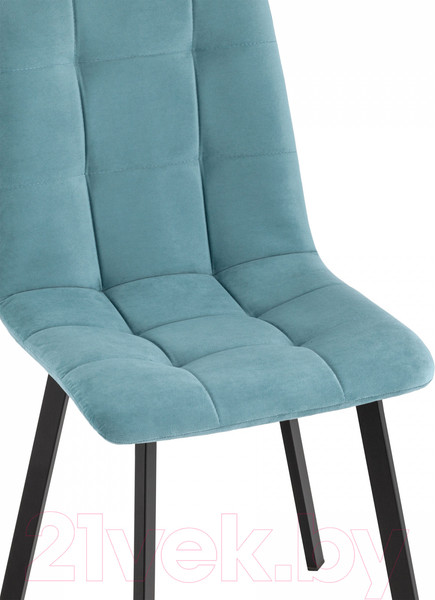 Изображение товара Стул Stool Group Oliver Square / fb-oliver-square-neo-22 (велюр пяльно-голубой)