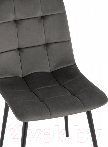 Изображение товара Стул Stool Group Одди / AV 406N-Cst-08 (велюр темно-серый)