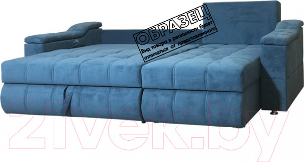 Изображение товара Диван угловой Асмана Камертон-1 1.3x0.8 левый (Lh 04-22/04-14)