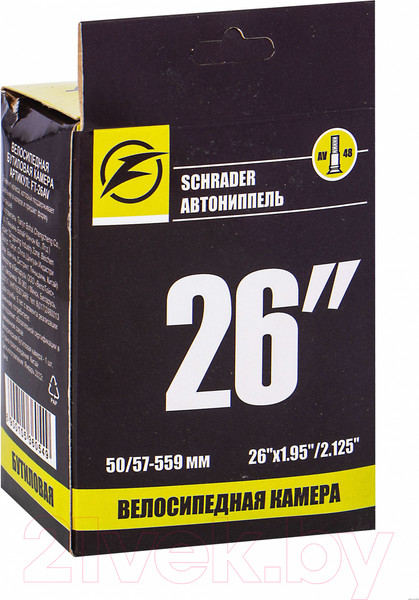 Изображение товара Камера для велосипеда FAVORIT 26x1.95/2.125 AV-48 / FT-26AV