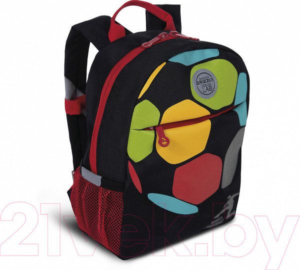 Изображение товара Школьный рюкзак Grizzly RK-277-2 (черный)