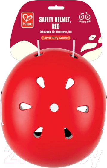 Изображение товара Защитный шлем Hape Для девочки / E1082_HP (красный)